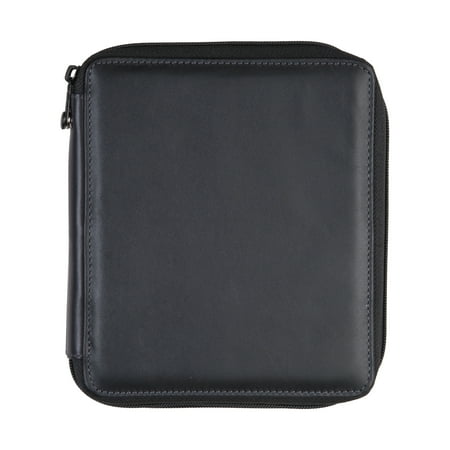 UPC: 0696844414600 | Global Art Genuine Leather Pencil Case  72-Pencil Capacity  Black