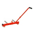 thumbnail image 4 of Olurrisa 330 LB Capacity Adjustable Tire Dolly, Red Metal Wheel Dolly for 6.5-31.5 Inch Tires, Heavy Duty Rolling Lift with Ergonomic Handle and Dual-Wheel Design, 4 of 19