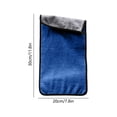 thumbnail image 3 of HCBY Microfiber Car Cleaning Towels, Reusable yet Easy-maintain Wiping Cloths, Water-trapping Fiber Structure, Smooth Protective Texture, Multi-scene Applicable Towel for Household Daily Cleaning, 3 of 6