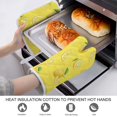 thumbnail image 3 of Lemons on Yellow Oven Gloves And Pots Stand Set Oven Gloves And Pot Racks Pot Racks And Oven Gloves Set, 3 of 9