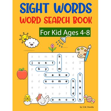 Learn to Read Activity Books: SIGHT WORDS Word Search Puzzle Book For ...