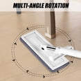 thumbnail image 5 of Self Cleaning & Drying Premium Flat Mop & Bucket System - Automatic Squeeze In Out Drying Wringer - With 2 Reusable Microfiber Mop Pads for Wet and Dry Mopping, 5 of 10