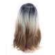 thumbnail image 1 of Pelucas de pelo rosa, red de pelo de dos colores, degradado de dos colores para mujeres, peluca decolorada, 1 of 8