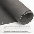 thumbnail image 4 of Aihimol Large Faux Leather Mouse Pad 31.5"x15.7" - Non-Slip Waterproof Desk Mat with Heat-Resistant Surface for Office, Gaming & Home Use (Dark Gray), 4 of 6