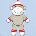 thumbnail image 2 of CafePress - Red Sock Monkey Infant Bodysuit - Baby Light Bodysuit, Size Newborn - 24 Months, 2 of 4