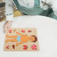 thumbnail image 5 of 1 set Body Body Body Puzzle Toy Kids Anatomy Anatomy Juego de rompecabezas Toy educativo, 5 of 5