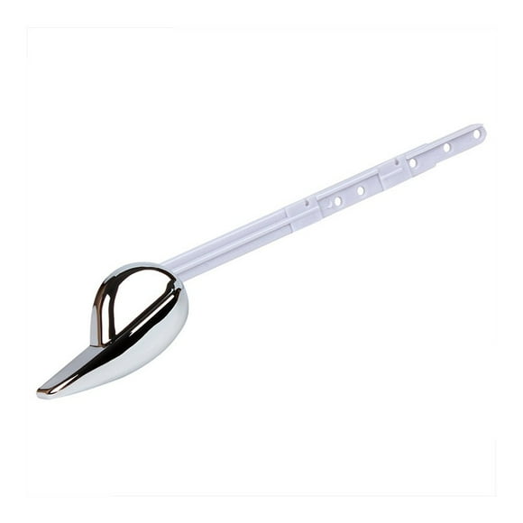 Universal Toilet Tank Flush Lever Chrome Toilet Wrench Handle Toilet Wrench Water Tank Accessories Bathroom Tools