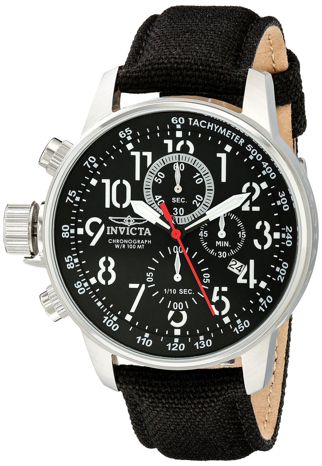 Cinturino Invicta I-Force 14177 Originale - Silicone Nero 34mm