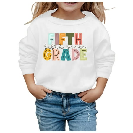 

Dpytoraw Boys And Girls Casual Printed Hoodie Long Sleeved Hooded Size 8-10 Years