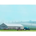 thumbnail image 2 of McLoughlin, James 24x19 Gold Ornate Wood Framed with Double Matting Museum Art Print Titled - Barn Scene VII, 2 of 4