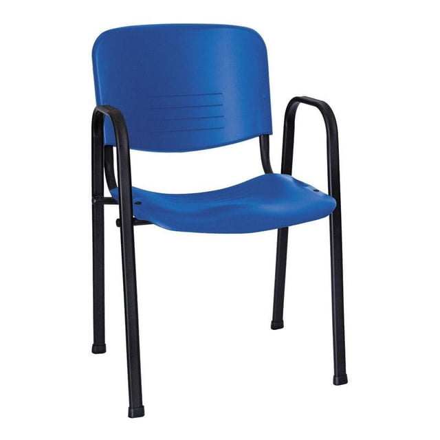 Silla de Oficina Ergonómica Offiho con Descansabrazos Estructura de Acero