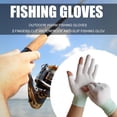 thumbnail image 3 of Breathable AntiSlip Fishing Gloves Quick Drying Fingerless Design 35 Sizes L0, 3 of 8