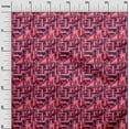 thumbnail image 2 of oneOone Polyester Lycra Fabric Square & Triangle Geometric Decor Fabric Printed BTY 56 Inch Wide, 2 of 4