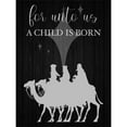 thumbnail image 3 of Prime, Marcus 12x14 Black Modern Framed Museum Art Print Titled - A Child Is Born, 3 of 5