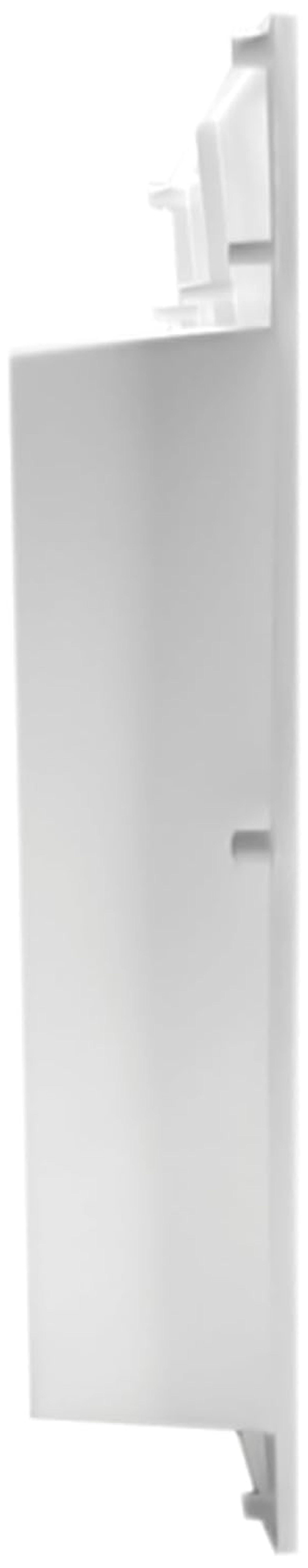 Saf-T-Duct Dryer Outlet Box - White, 4 Inch Round Vent, Wall Recessed Kit for Dryer Venting - Fits 16" Centers, UL 94HB Flammability Rated