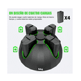 thumbnail image 5 of Cargador Para Xbox One Y Xbox Series Con 4 Baterías 1100mah  Belug Gris, 5 of 5