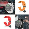 thumbnail image 2 of Bearachild Correa de reloj deportivo de silicona para Polar V correa de de reloj inteligente ajustable para Polar V Relojes inteligentes naranja, 2 of 6