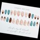 thumbnail image 5 of Set de uñas postizas adhesivas ASABITE de 24 piezas, forma almendra, estampado leopardo, 5 of 6