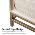 thumbnail image 6 of Furniture of America Eirlys Modern Wood 6-Drawer Vertical Dresser, Light Oak, 6 of 14