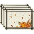 thumbnail image 2 of Oleegame 1 Pce Ensemble de Table Citrouilles Feuilles pour Table à Manger 12 Jaune, 2 of 8