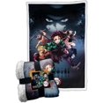 thumbnail image 1 of Demon Slayer Throw 150Cm*100Cm (25Cm*50Cm*50Cm Wrapped), Polyester, White, 1 of 3