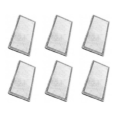 - Water filter replacement for Pioneer Plastic Pet Fountains By NISPIRA, 6 filters
