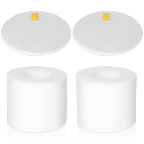 2 Pack Foam & Felt Filters Replacement for Shark Rotator Powered Lift-Away Vacuum NV650, NV752, AZ1002, NV650W, NV652, NV750W, NV751, NV651, Replace Part XFF650 & XHF650