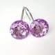 thumbnail image 1 of Ganchos para cortina de ducha, 12 piezas de ganchos para cortina de baño con diamantes de imitación acrílicos, ganchos decorativos para ducha para baño, cortinas y revestimientos, 1 of 6