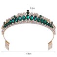 thumbnail image 4 of Wedding Crown Elegant Rhinestone - Bridal Party Crown Princess Tiara with Comb, 4 of 6