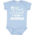 thumbnail image 3 of Inktastic My Best Friend is My Grandma with Hearts Boys or Girls Baby Bodysuit, 3 of 5