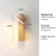 thumbnail image 3 of Wall Lamp Rotable LED Wood Stone Lights for Bedside Apartment, 3 of 5