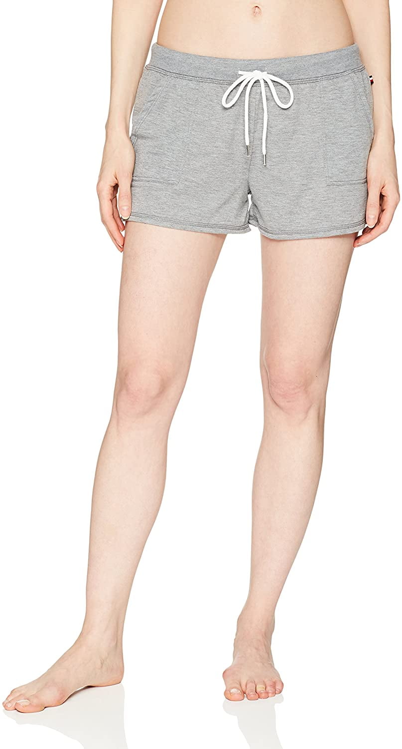 tommy hilfiger grey shorts womens