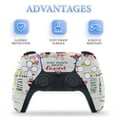 thumbnail image 4 of Happy 100th Birthday PS5/PS5 Pro/PS5 Slim Digital Disc Skin Sticker For Console And Controller Skins, 4 of 7