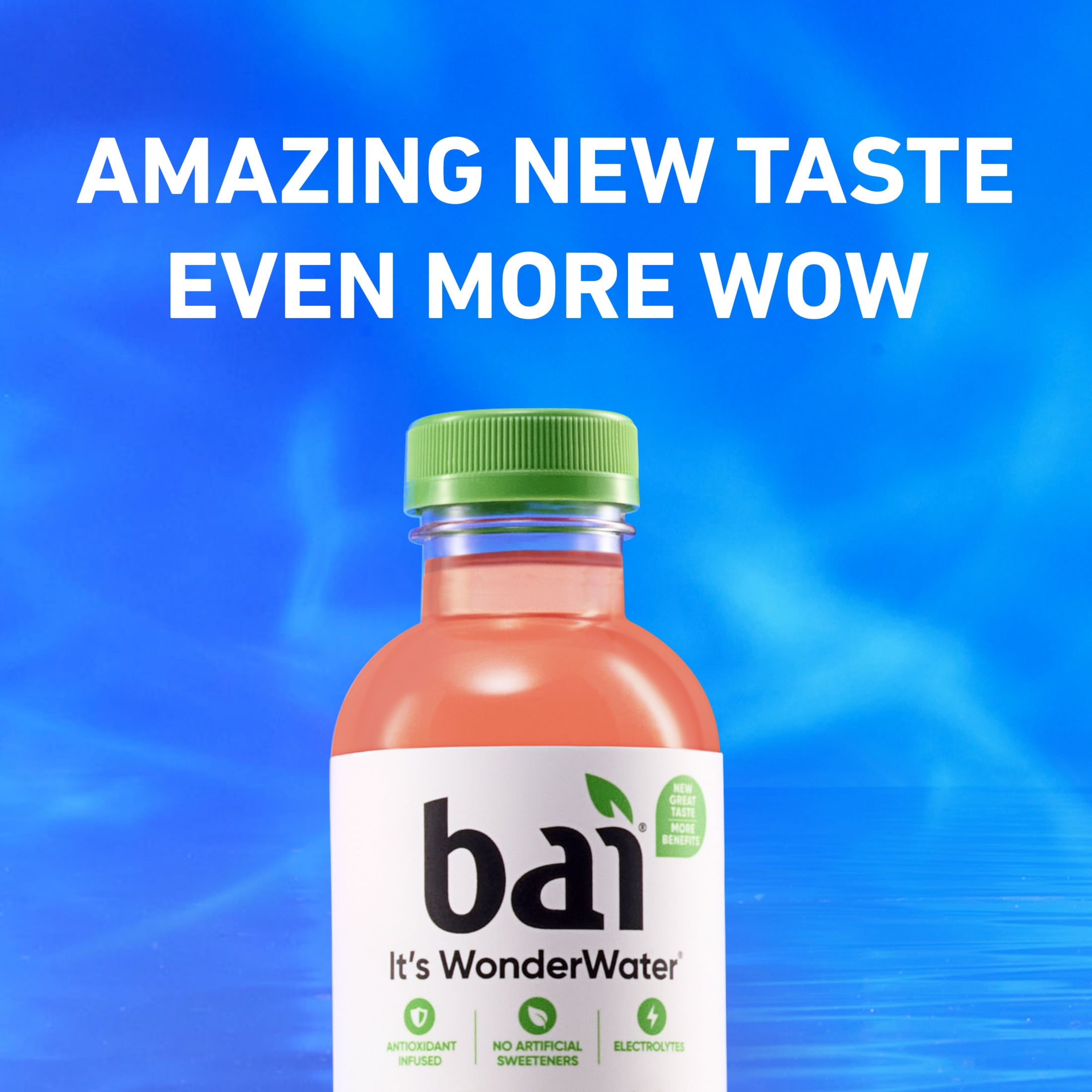 Bai Kula Watermelon Antioxidant Infused Water Beverage, 14 fl oz, 6 Pack Bottles