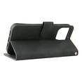 thumbnail image 6 of iPhone 13 Case, PU Leather Wallet Flip Card Slots Cover Money Pocket Magnetic Closure Stand Kickstand Folio Phone Protective Case for Apple iPhone 13, Black, 6 of 9