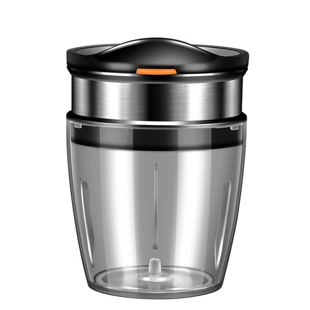 Bearachild Rebanador de fecha rojo con tapa de taza ABS de acero inoxidable para cortar sin esfuerzo cuerpo de taza de gran capacidad Cocina y Comedor
