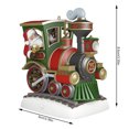 thumbnail image 4 of Advancent Colgante de tren de Papá Noel, adorno navideño para ancianos, decoración de resina para exteriores, regalo para niños, ventana de Kits de decoración para fiestas, 4 of 6