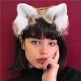 thumbnail image 4 of Qarigey Diadema con orejas de gato para Cosplay de Lolita, diadema para disfraz, accesorios de estilo Kawaii, accesorios para la cabeza de Type2 NO2, 4 of 5