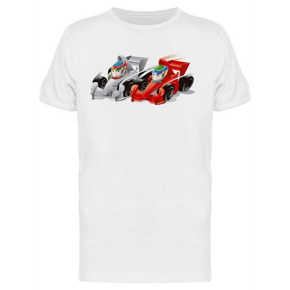 Racers Competing T-Shirt Men -Image by Shutterstock, Male Medium
