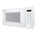 thumbnail image 3 of Open Box 1.1 cu. ft. 1000W Sharp Countertop White Microwave (SMC1131CW), 3 of 5
