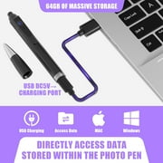 64GB Hidden Spy Camera, 1080P HD Mini Body Cam, Rechargeable Portable Small Pocket Camera Video Recorder