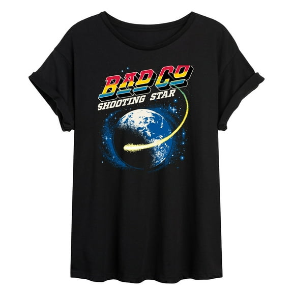 Bad Company - Space - Womens Oversized Graphic T-Shirt