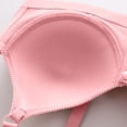 thumbnail image 6 of Front Closure Bras for Womens Bras Front Snaps Seniors Snap Front Bra Older Women Comfort Everyday Bras (Pink), 6 of 7