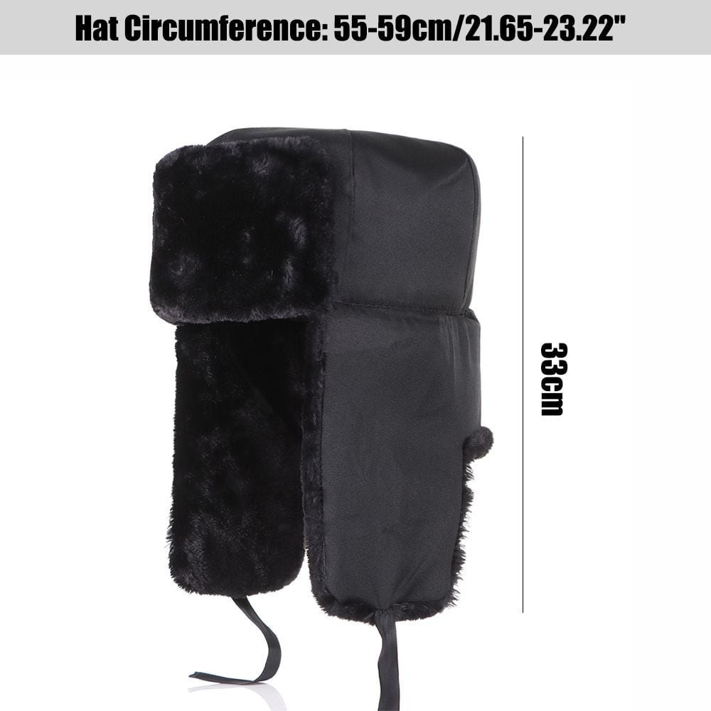 Fashion and function in the form of a furry trapper hat.