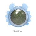 thumbnail image 4 of Juguetes giratorios para gatos con bola para lamer Catnip Snack Kitten Molar Azul Sywqhk Libre de BPA, 4 of 6