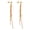 Gold, variant on Dangle Earrings for Women,Threader Drop Gold Plated Star Long Dangle Earrings for Womens Jewelry Gifts