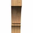 thumbnail image 6 of Ekena Millwork 6"W x 20"D x 20"H Balboa Rough Sawn Knee Brace, Western Red Cedar, 6 of 13