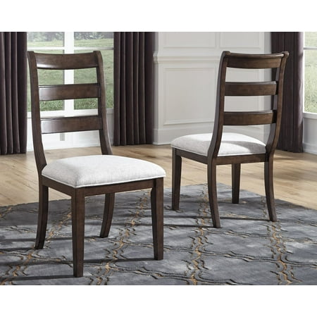 UPC 024052587708 product image for Signature Design by Ashley Adinton Dining Side Chair Set of 2 Reddish Brown | upcitemdb.com