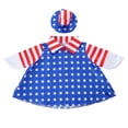 thumbnail image 2 of GFHFHITJ 4th of July Porch Goose Outfits, 23 Inch Patriotic Lawn Goose Costume for Porch Goose, Seasonal Sculpture Clothes for Outdoor Garden Yard Patio Decoration, 2 of 6