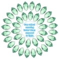 thumbnail image 4 of Uxcell 15x7mm Acrylic Flat Back Navette Horse Eye Crystal Gems, Light Green 100Pcs, 4 of 6